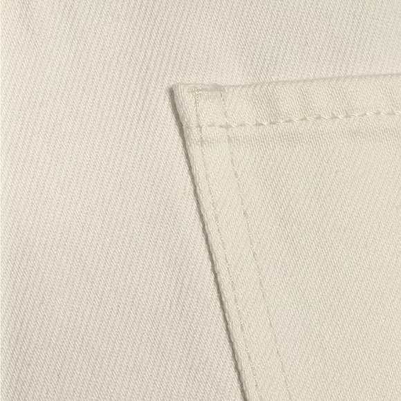 Gianni Bini × Nastia Liukin Anna Denim Straight Leg Feather Detail Jeans Flare - Picture 5 of 5